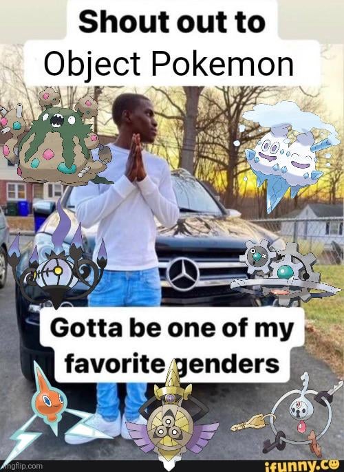 What's an object Pokemon that you really like?