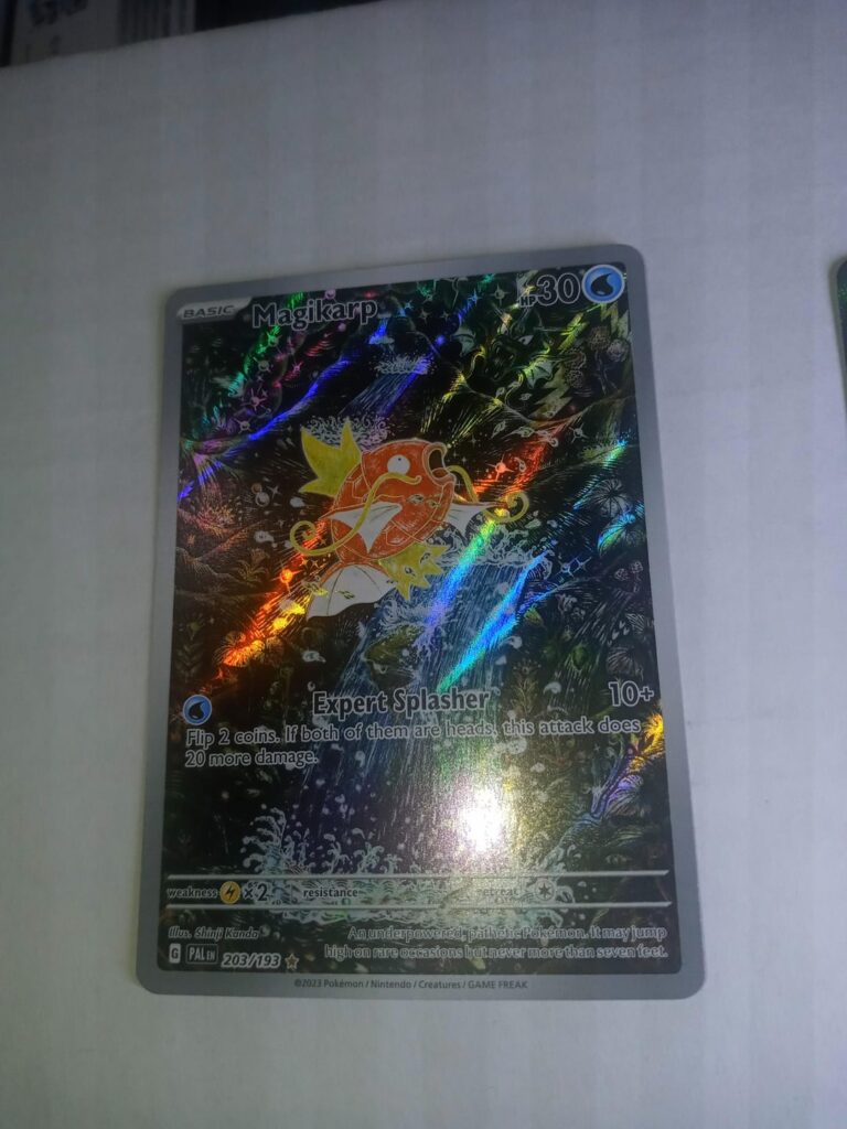 Luck strikes