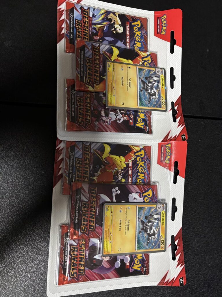 First Destined Rivals blister pack that we opened and got these bad boys