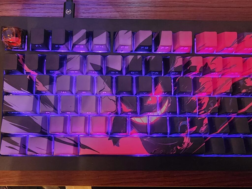Built my new Gengar keyboard!