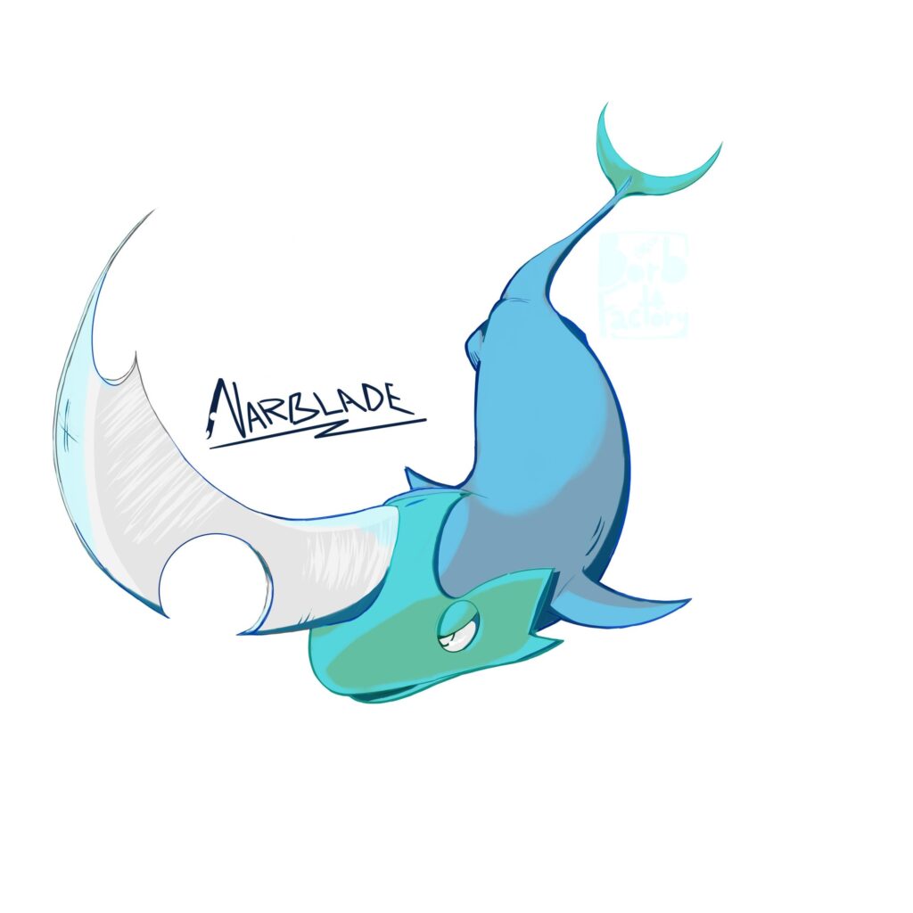 Narblade, my 2nd fakemon