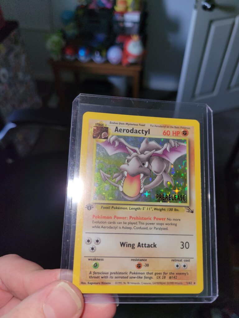 Traded in some bulk, got this cool card!