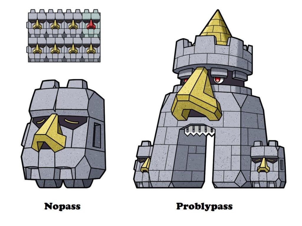 [OC] Nosepass and Probopass Regional Forms