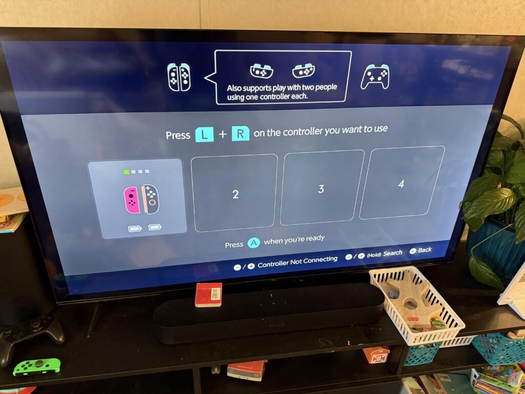 You can mix and match switch 1 & 2 joycons as its own pair