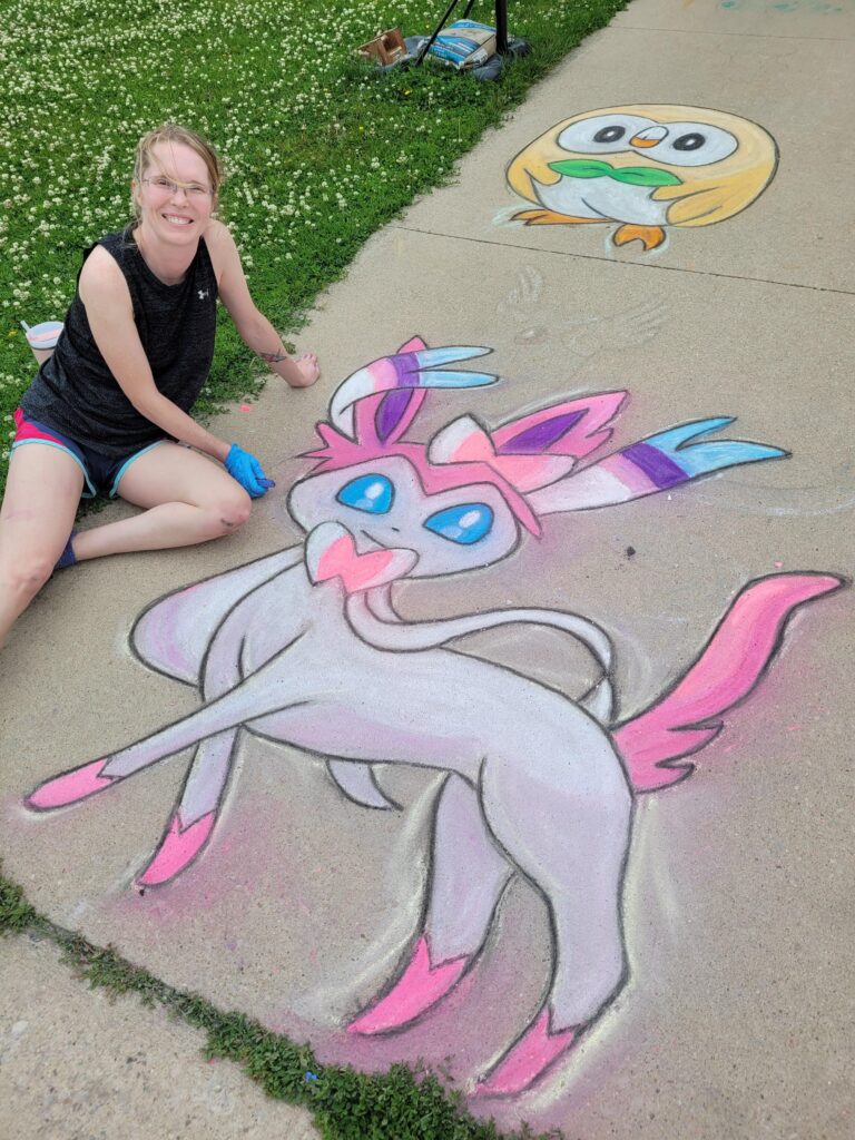 Anyone like chalk art?