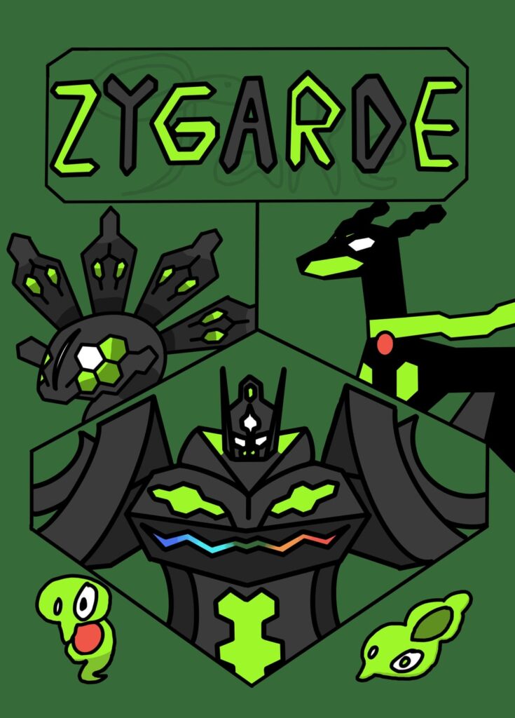 Drew some stuff for custom card sleeves