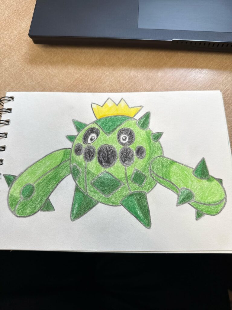 Drawing every Pokémon pt 40 [OC]