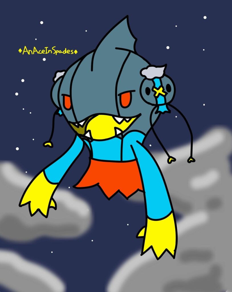 Fusion of drifblim and gible (OC)