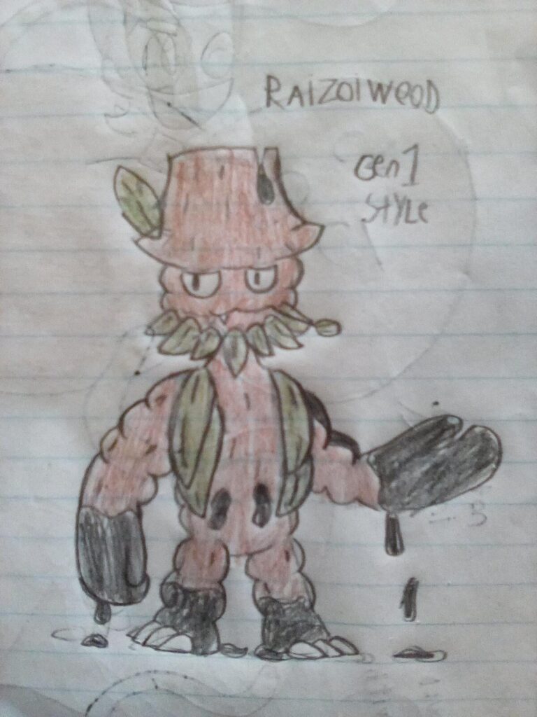 Raizoiwood,gen 1 style.