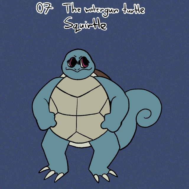 [OC] The last starters of gen 1, it goes smoothly so far.
