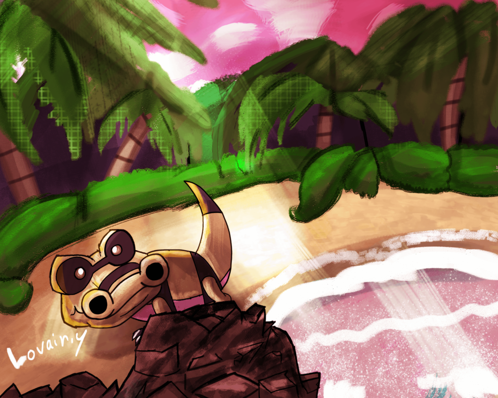 Sandile at the Beach (OC)