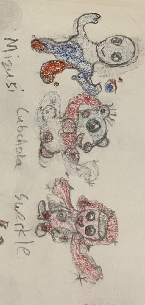 Mizusi, Cubchola, and Swerkle!