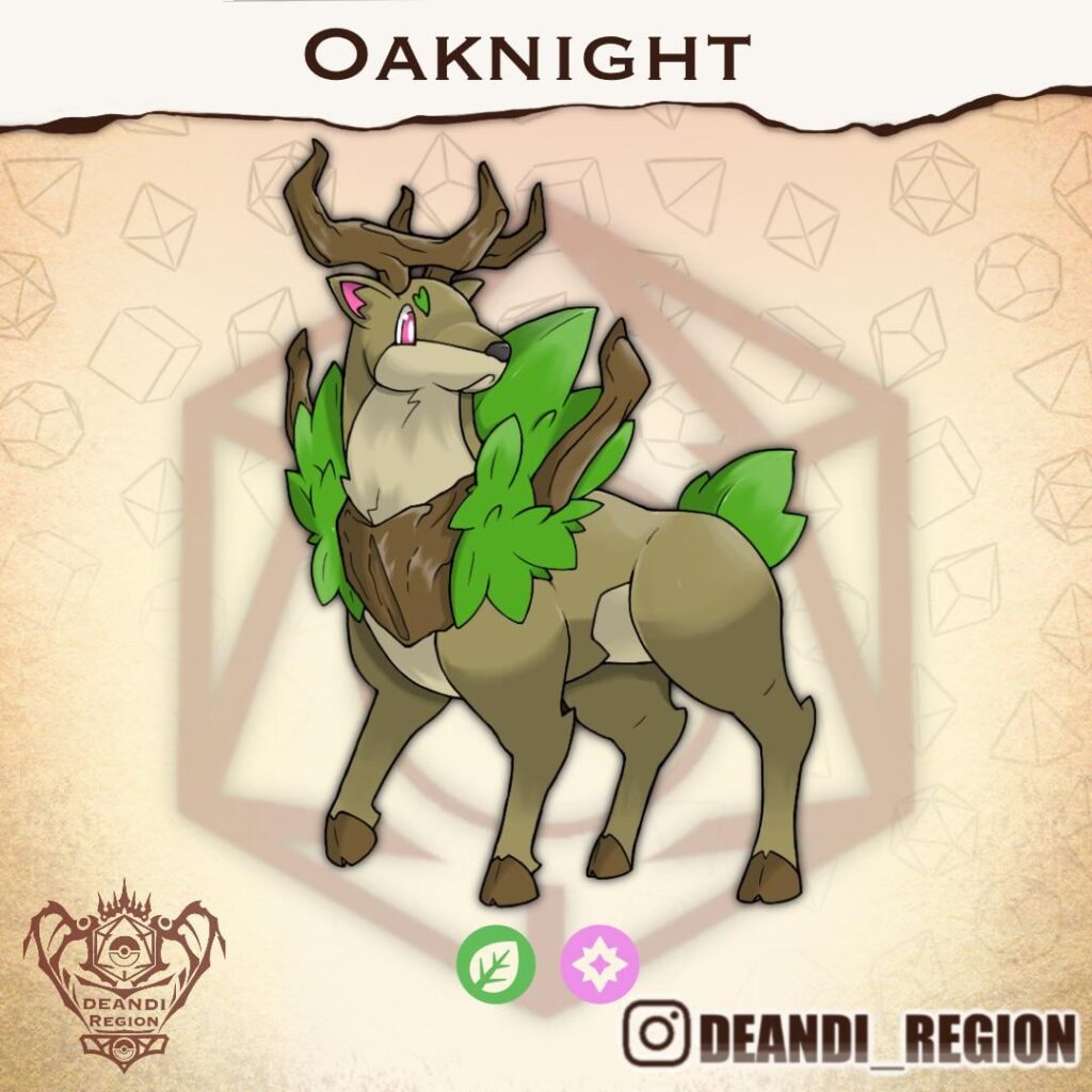 Grass starter evo for dungeons and dragons fakemon region