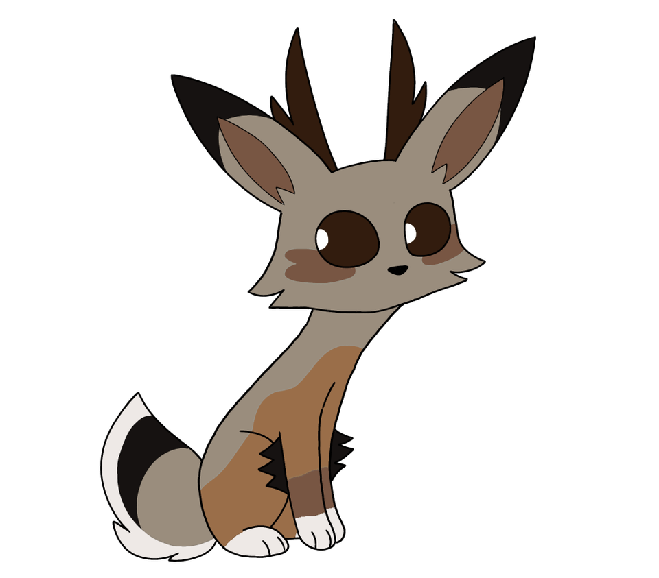 Part 2 of my Eeveelutions! Canyeon, the Ground-type, Arieon, the Ghost-type, and Hexeon, the Poison-type!