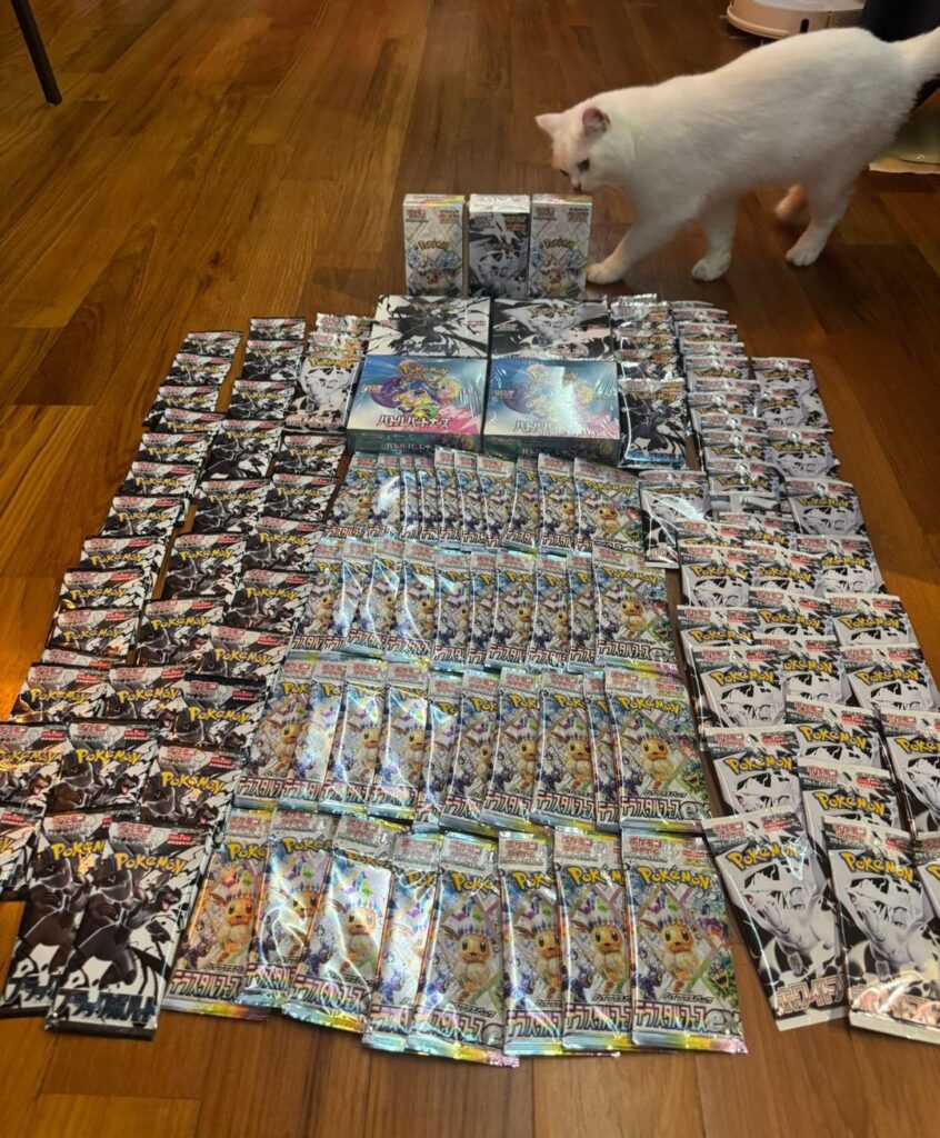 My GF’s pokemon center japan haul (ignore yuki)