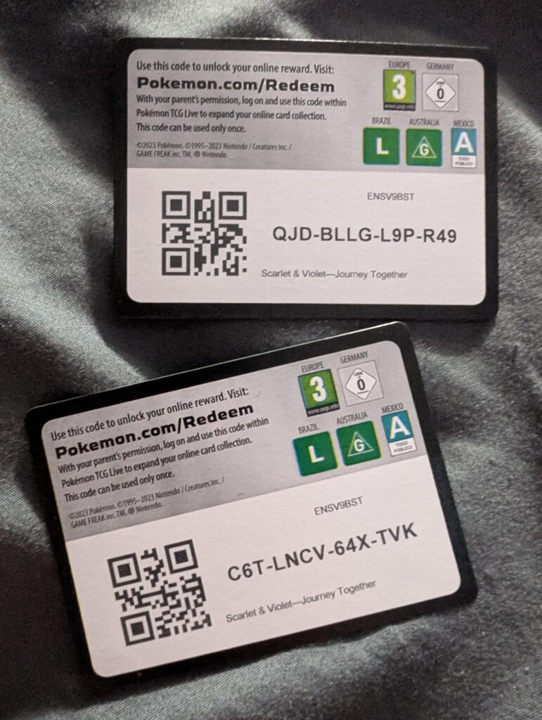 Code Cards