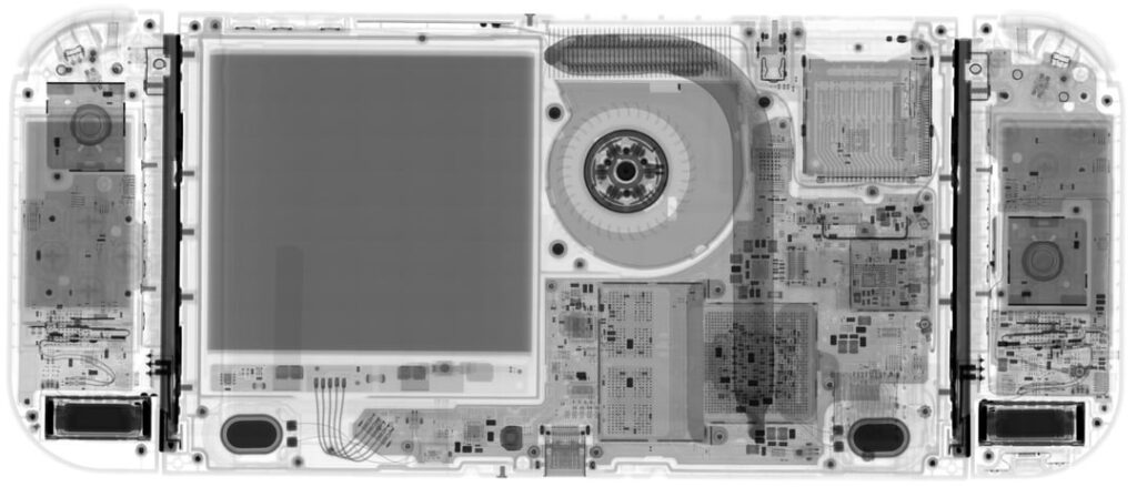 X-Ray of the Switch 1 vs the Switch 2