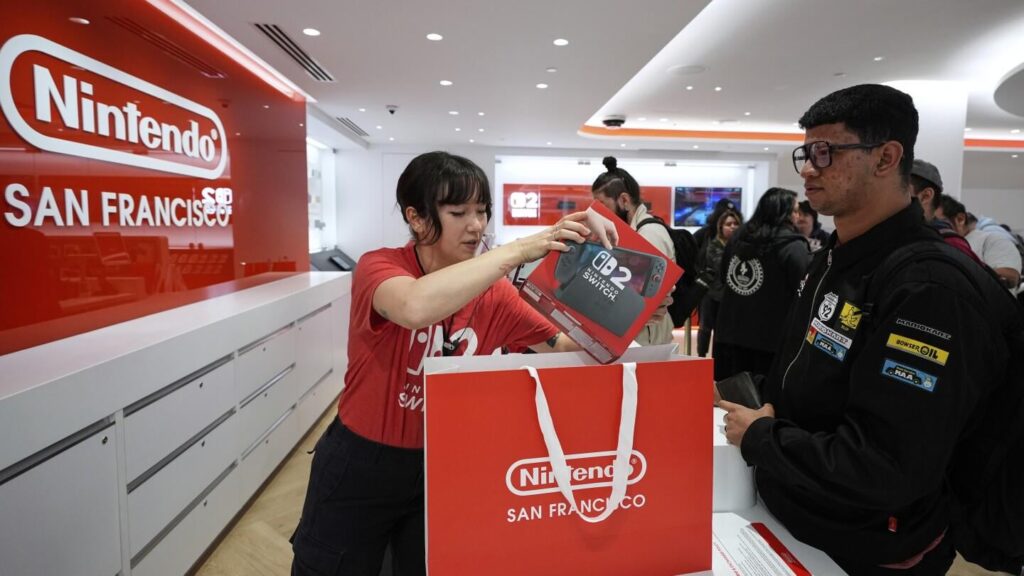 Nintendo says sales of its Switch 2 hit a record within four days