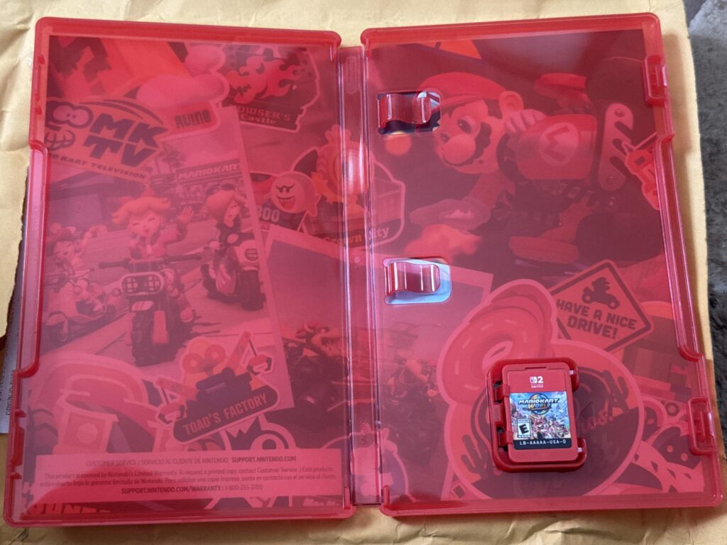 Mario Kart World Physical - First Look Inside