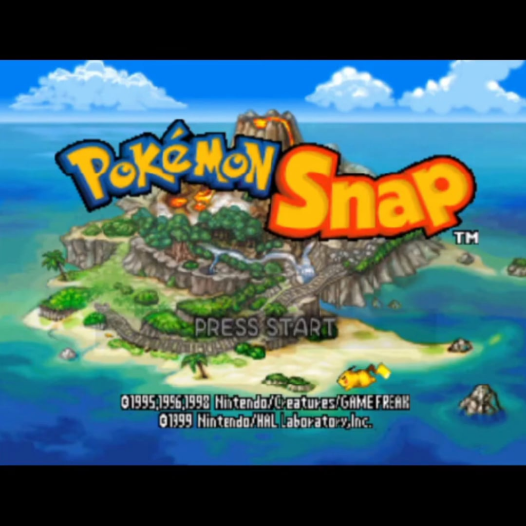 My wife didn't play Pokemon growing up, so I had her try Snap on N64