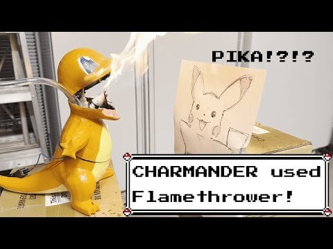 [OC] A Charmander that Breathes Fire