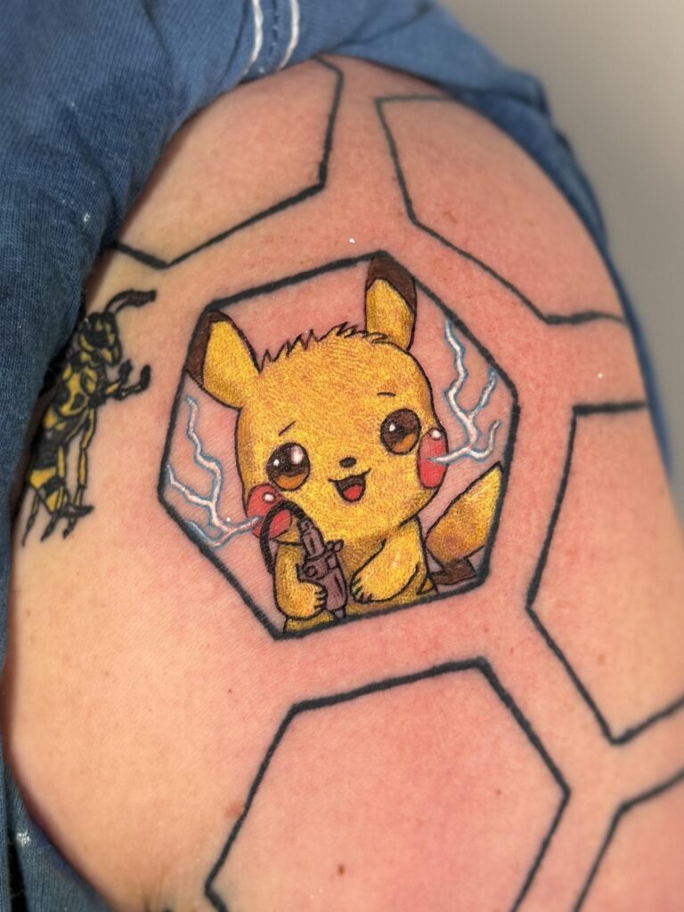 Turn my tattoo shop into a Pokemon Gym!