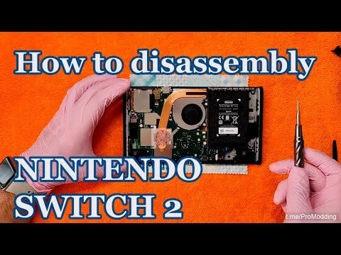 The first Switch 2 Disassembly!