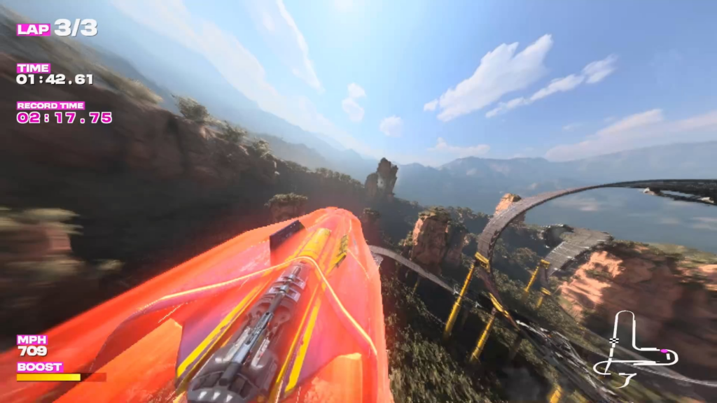 Fast Fusion: If anyone is struggling with Yama Crest time trial on Hypersonic, try this shortcut!