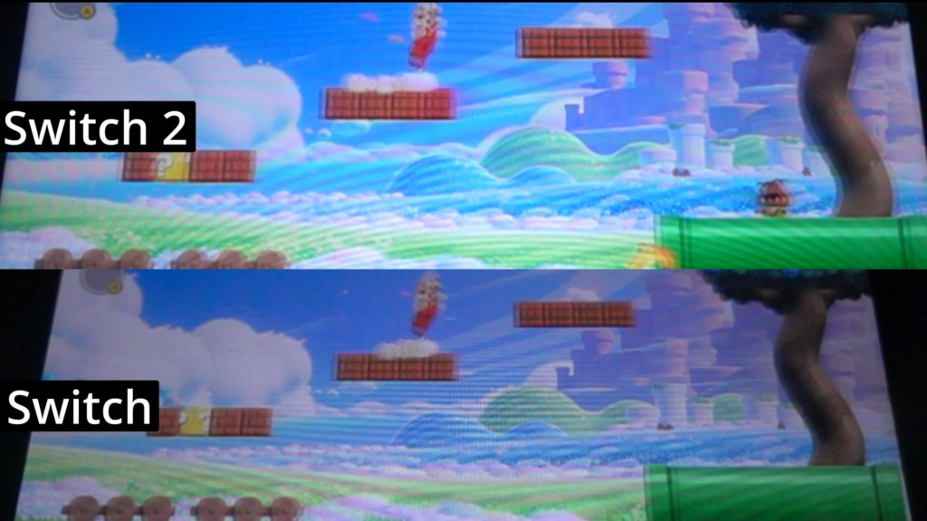 I tested the Switch 2 screen with a 1000fps slow motion camera