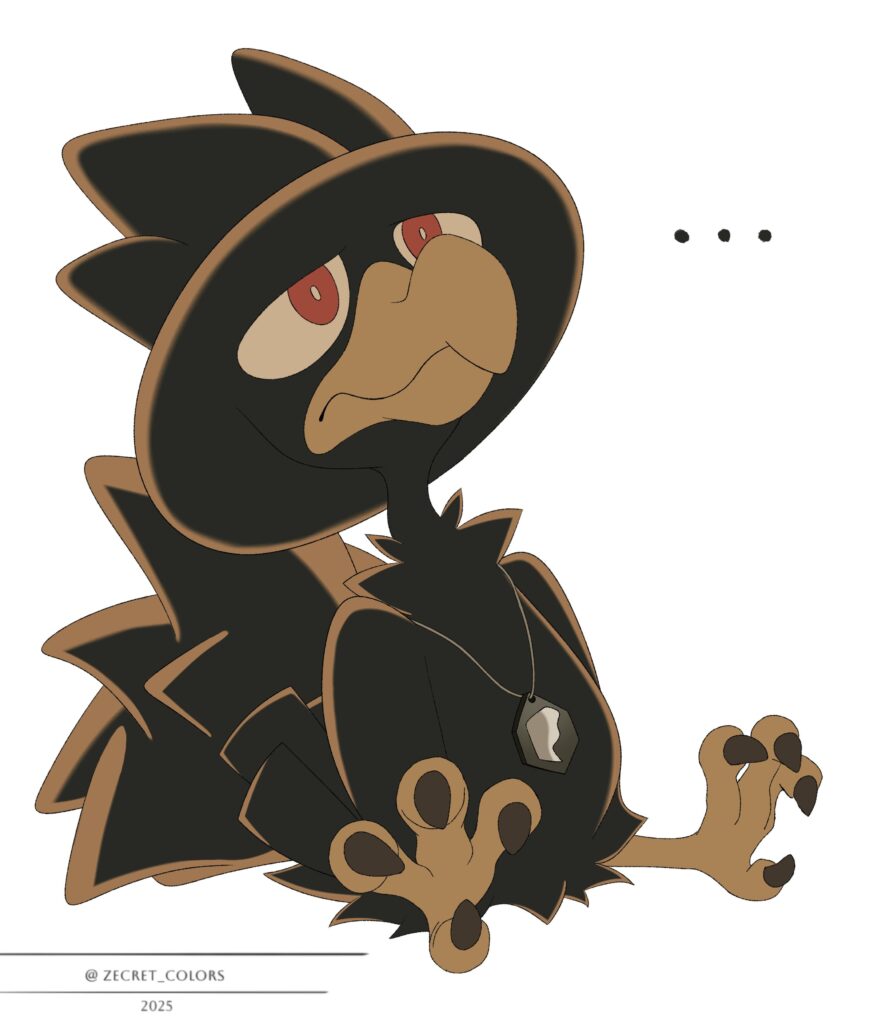 A sitting Krow is a good Crow.