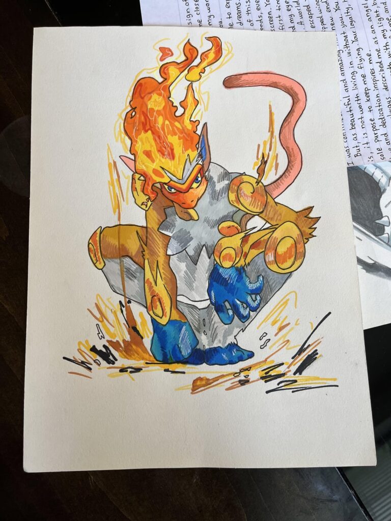 Drew this for my husband!