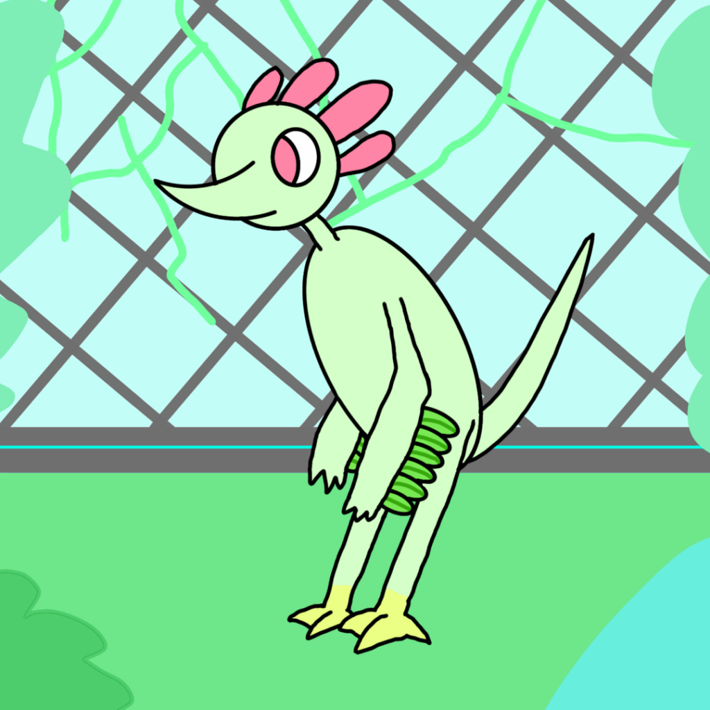 I made another fossil but I don't have a name for it yet, anyone have suggestions?