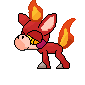 The fire starter of the reksho region. My region based on Japan.