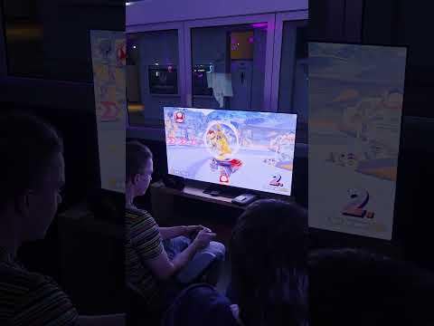 We hosted our first Mario Kart World LAN
