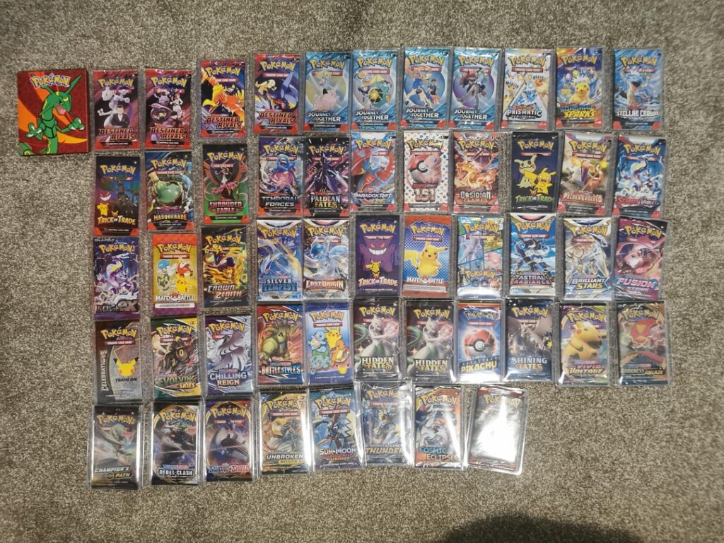Added the full art set of destined rivals to my slowly growing sealed pack collection. Cant wait to get into some vintage.