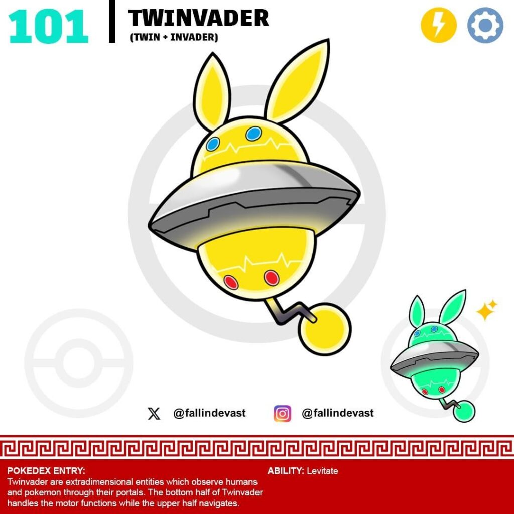 UFO Pikaclone Fakemon
