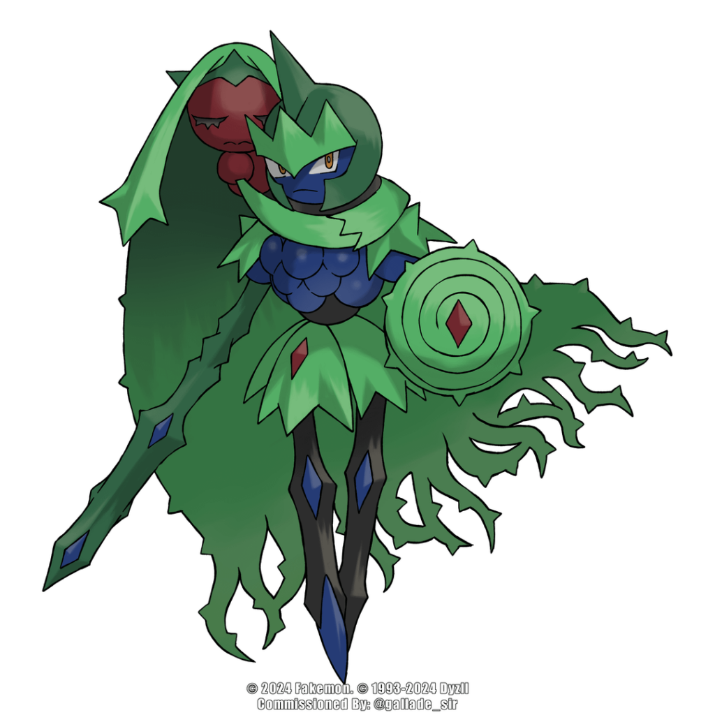 Avalore Fakemon: #029 - Insirlace (by TheDyzll) - Knights of the Round Inspired Fakemon