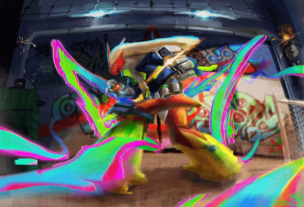 [OC] these colors do run