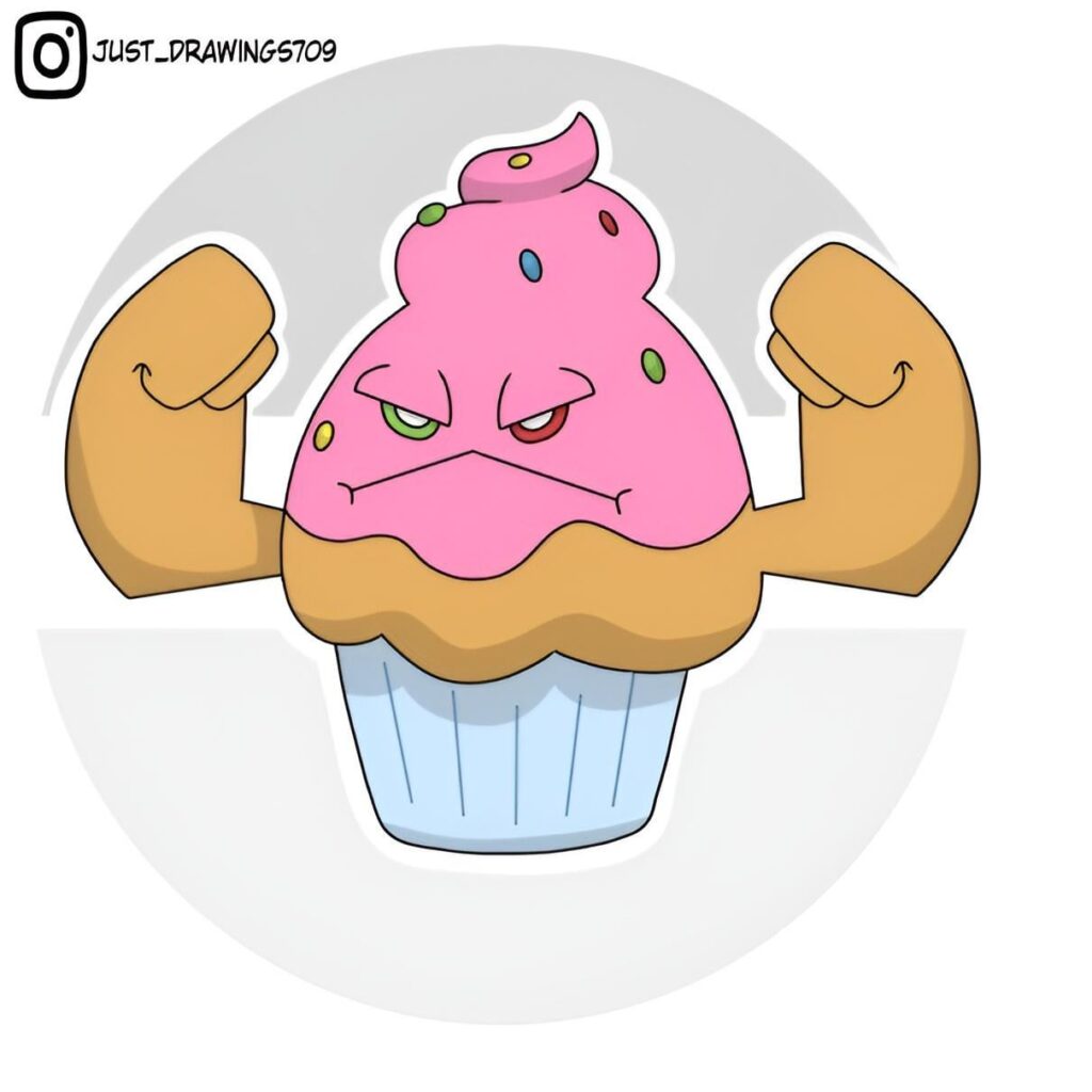 Tuffcake: The Cupcake Pokemon