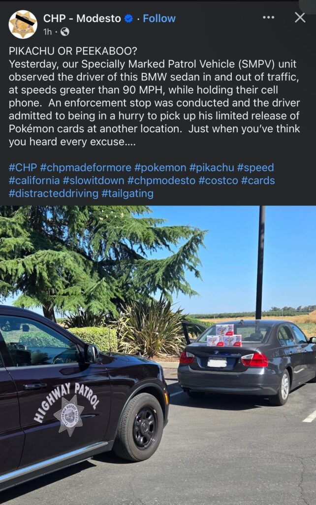 It was a good excuse though