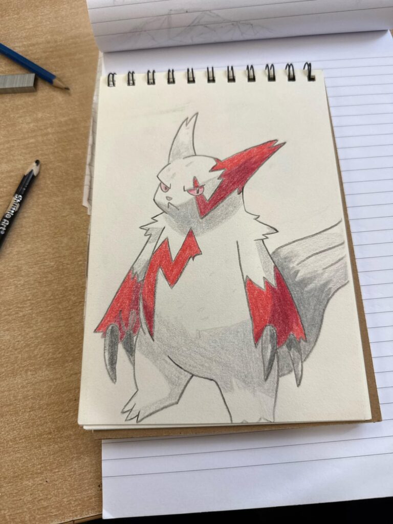 Drawing every Pokémon pt 42 [OC]