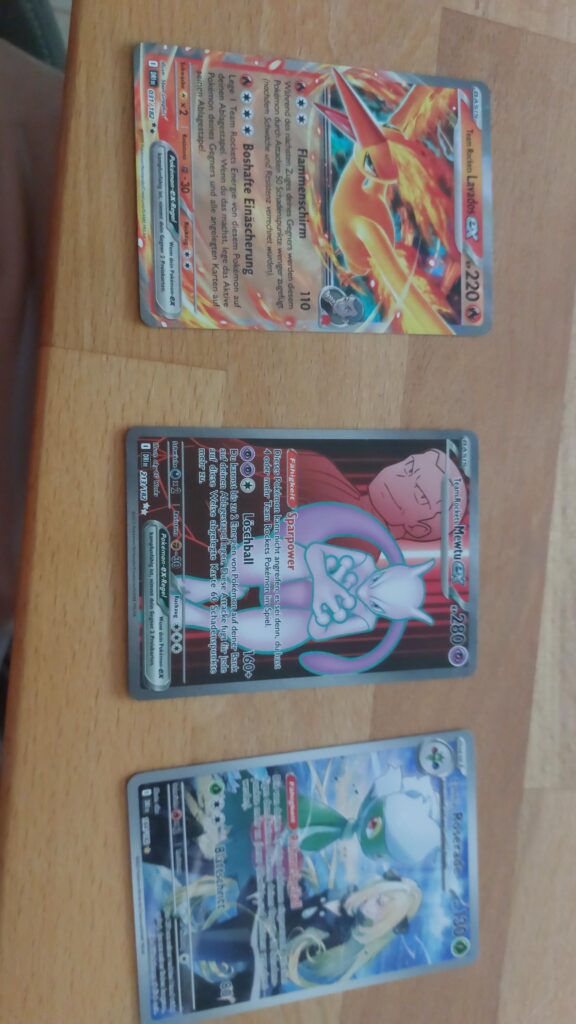 Bought 3 boosters randomly and got those!