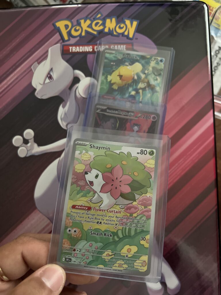 I got more excited pulling Shaymin over Mewtwo.
