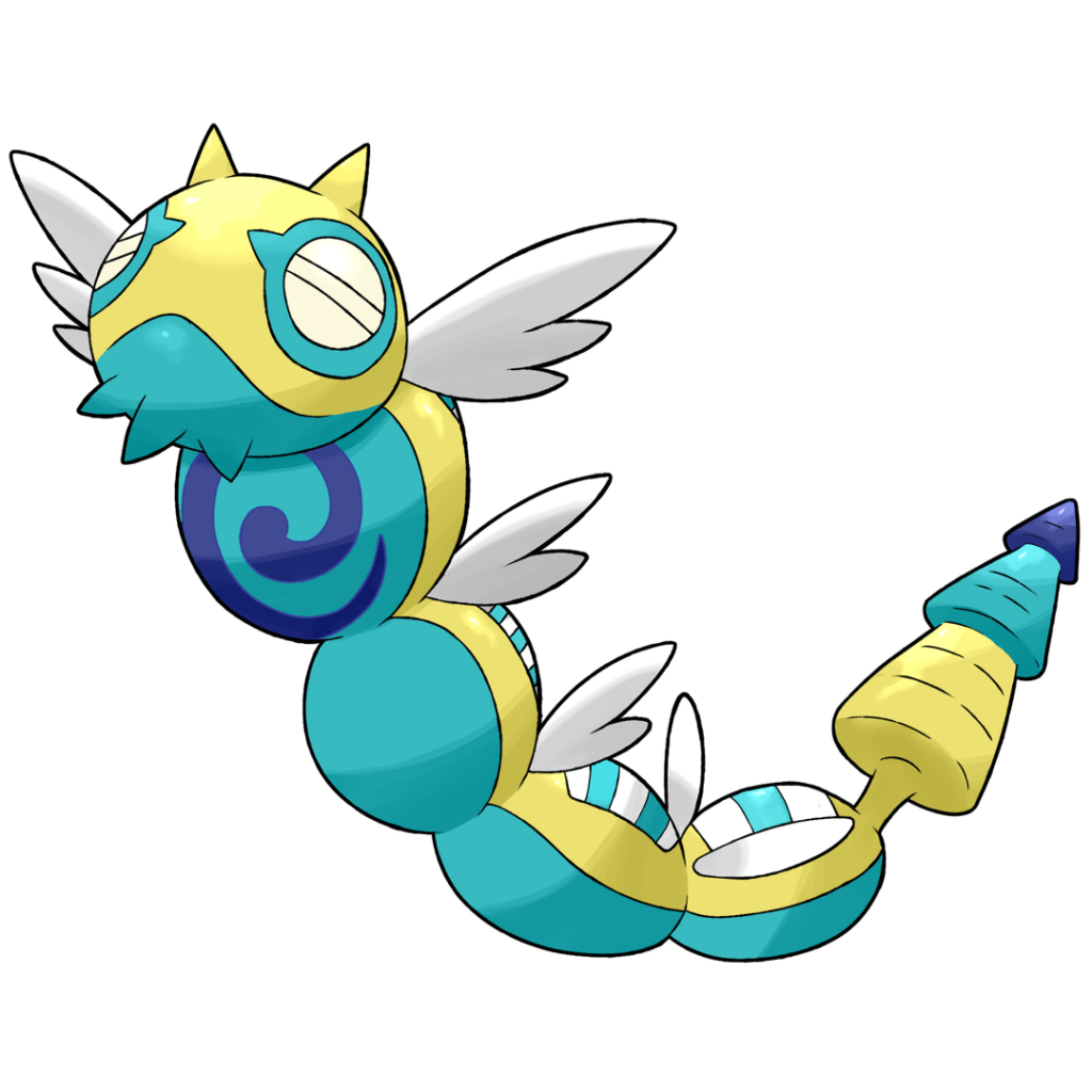 10 years later, in Alola, a trainer from Paldea is making her way through the island challenge with her partner, showcasing a new Mega Evolution! Introducing Mega Dudunsparce!