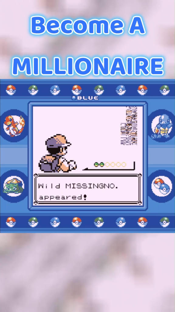 How to become a Millionaire in Pokemon Red and Blue