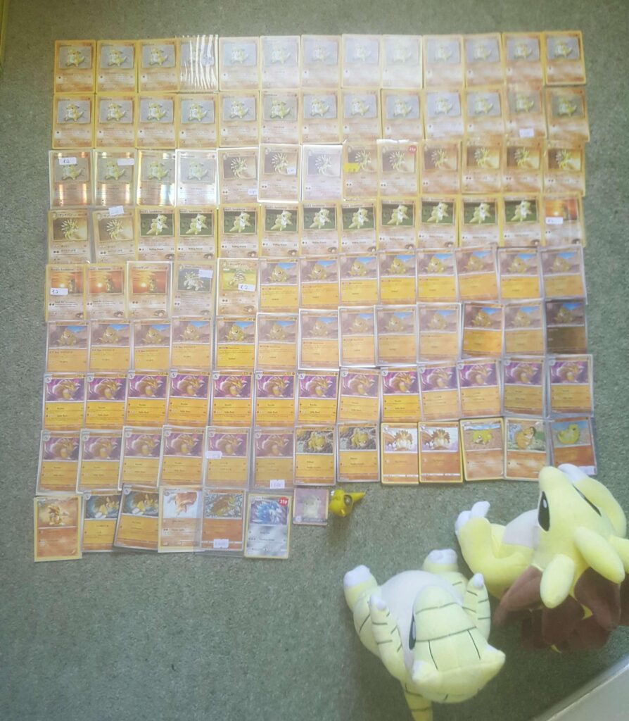 Im not a professional collector, just go to conventions and collect the cards for the pokemon I like, do you guys like my collection?