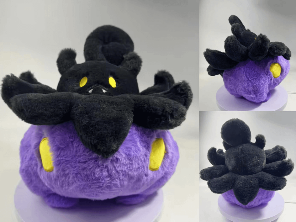 I made Pumpkaboo and Noibat plush!  OC