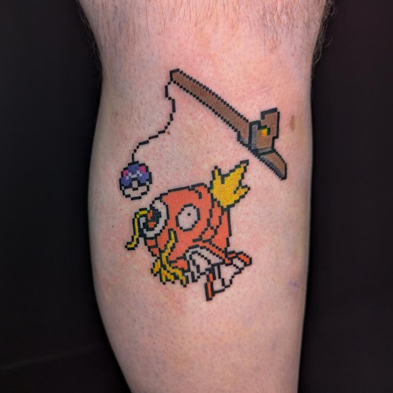 Tattoo of my favorite and maybe most powerful pokemon