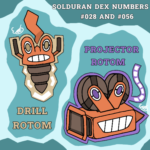 New Rotom forms for my fan region!