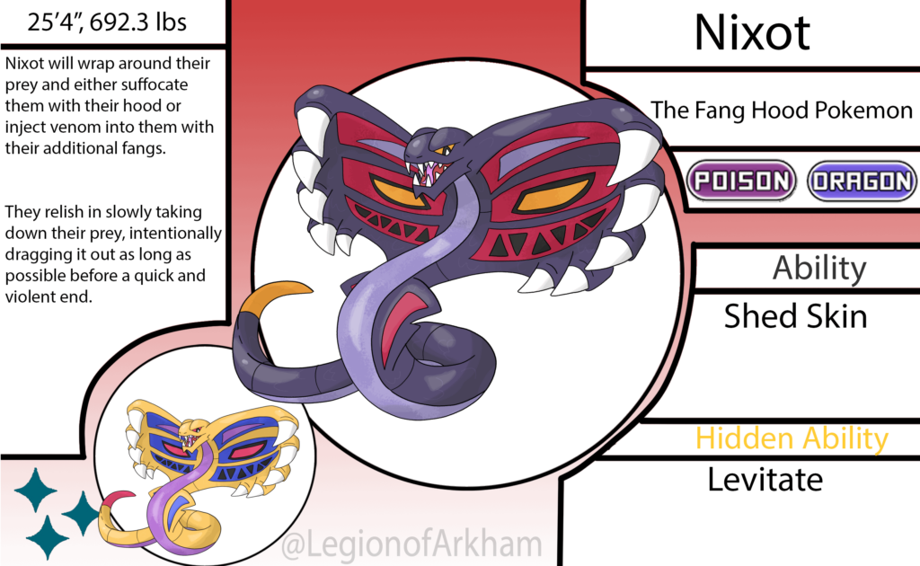 Another Kaiju Themed Evolution: Meet Nixot